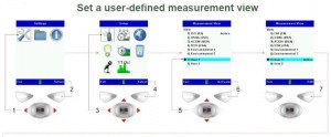 Set a User Defined Casella 633 Measurement View