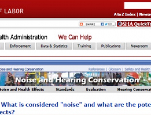 OSHA Occupational Noise Exposure